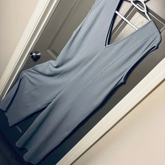 FREE PEOPLE BEACH | Avenue One-Piece Jumpsuit Cotton Oversized Wide Leg Size S - Picture 13 of 14